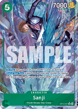 Sanji (OP13-027) (V.2) – One Piece Card Game – English