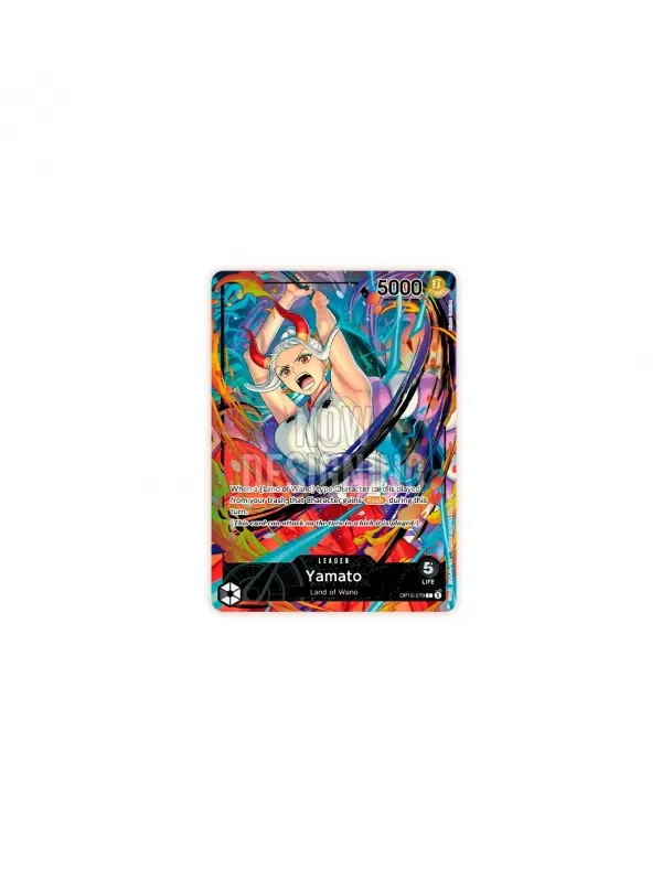 One Piece Card Game Playmat Limited Edition Vol. 6 - Yamato Leader Card