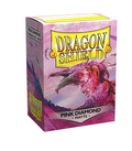Dragon Shield Matte Pink Diamond 100 standard size card sleeves box