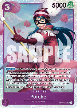 Porche (OP07-072) (V.1) – One Piece Card Game – English