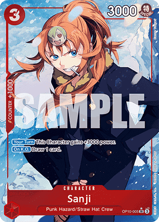 Sanji (OP10-005) (V.2) – One Piece Card Game – English