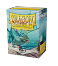 Dragon Shield Matte Mint 100 standard size card sleeves box