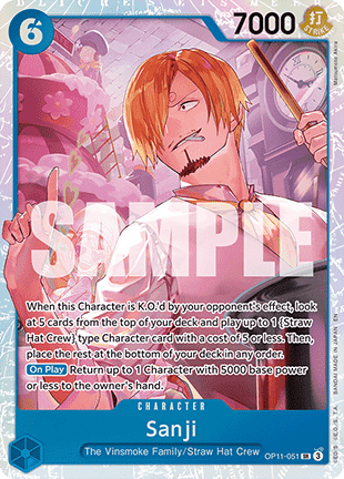 Sanji (OP11-051) (V.1) – One Piece Card Game – English