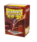 Dragon Shield Matte Crimson 100 standard size card sleeves box