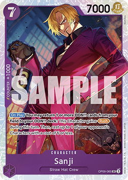 Sanji (OP09-065) (V.1) – One Piece Card Game – English