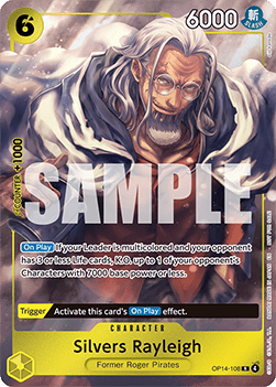 Silvers Rayleigh (OP14-108) (V.1) – One Piece Card Game – English