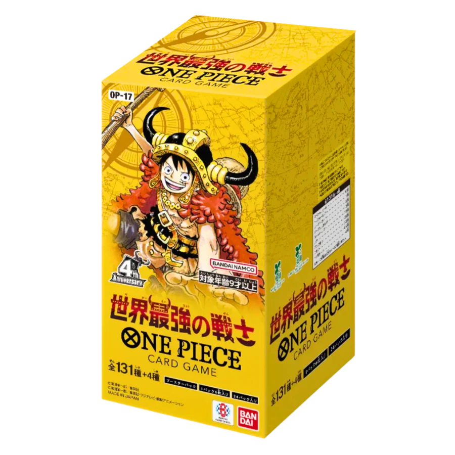 One Piece Card Game The World's Strongest Warriors OP-17 Booster Box