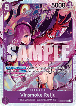 Vinsmoke Reiju (EB03-031) (V.1) – One Piece Card Game – English