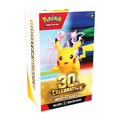 Pokemon TCG 30th Celebration Booster Bundle - 6 booster packs featuring Pikachu, Mew and Mewtwo