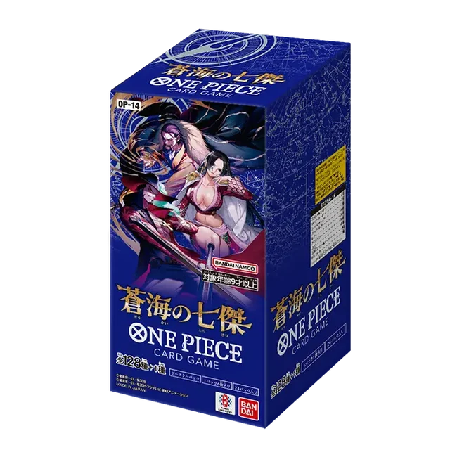 One Piece Card Game The Azure Sea's Seven OP-14 Booster Box