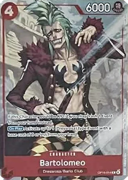 Bartolomeo (OP15-014) (V.1) – One Piece Card Game – English